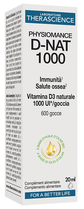 PHYSIOMANCE D-NAT 1000 20 ML - Farmacia Murachelli Di Putelli dr. Giovanni