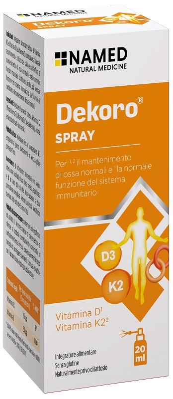 DEKORO SPRAY 20 ML SENZA GLUTINE, NATURALMENTE PRIVO DI LATTOSIO - Farmacia Murachelli Di Putelli dr. Giovanni