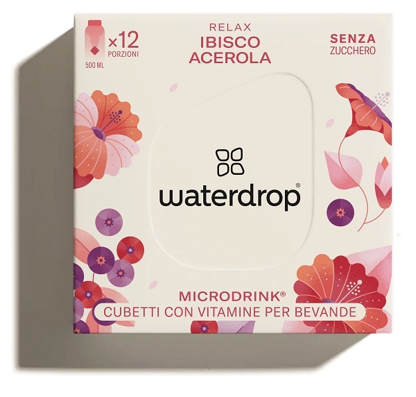 WATERDROP MICRODRINK RELAX 12 CUBETTI - Farmacia Murachelli Di Putelli dr. Giovanni