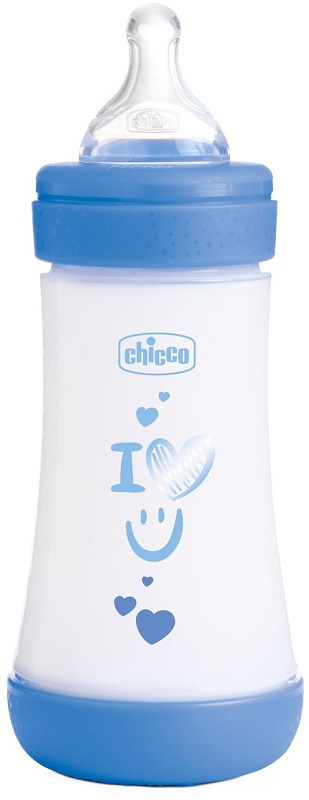 CHICCO BIBERON P5 240ML MED SILICONE BOY - Farmacia Murachelli Di Putelli dr. Giovanni