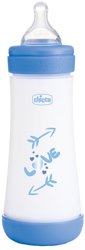 CHICCO BIBERON P5 300ML FAST SILICONE BOY - Farmacia Murachelli Di Putelli dr. Giovanni
