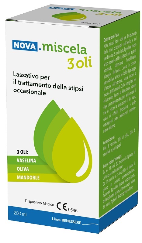 NOVA MISCELA 3 OLI 200 ML - Farmacia Murachelli Di Putelli dr. Giovanni