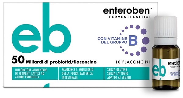 ENTEROBEN 50MLD 10 FLACONCINI DA 10 ML - Farmacia Murachelli Di Putelli dr. Giovanni
