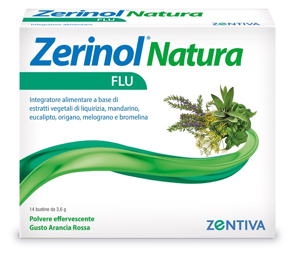 ZERINOL NATURA FLU 14 BUSTINE - Farmacia Murachelli Di Putelli dr. Giovanni