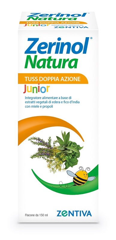 ZERINOL NATURA TUSS DOPPIA AZIONE JUNIOR SCIROPPO 150 ML - Farmacia Murachelli Di Putelli dr. Giovanni