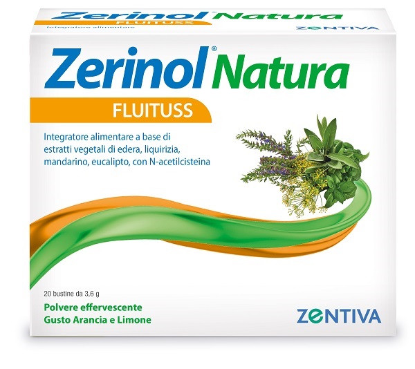 ZERINOL NATURA FLUITUSS 20 BUSTINE - Farmacia Murachelli Di Putelli dr. Giovanni