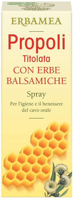 PROPOLI TITOLATA SPRAY ERBE BALSAMICHE 20 ML - Farmacia Murachelli Di Putelli dr. Giovanni