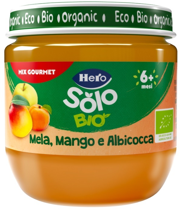 HERO SOLO OMOGENEIZZATO MELA MANGO 120 G - Farmacia Murachelli Di Putelli dr. Giovanni