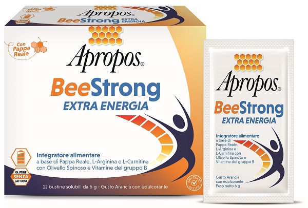 APROPOS BEESTRONG EXTRA ENERGIA 12 BUSTINE - Farmacia Murachelli Di Putelli dr. Giovanni