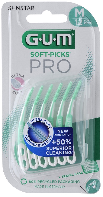 GUM SOFT PICK PRO MEDIUM 12 PEZZI - Farmacia Murachelli Di Putelli dr. Giovanni