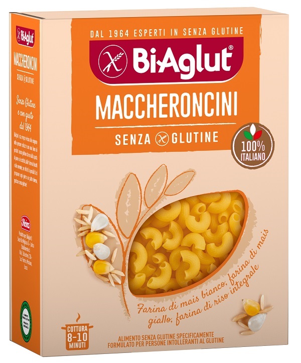 BIAGLUT PASTA SENZA GLUTINE MACCHERONCINI 400 G - Farmacia Murachelli Di Putelli dr. Giovanni