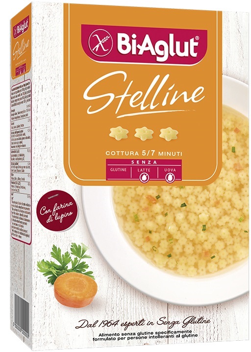 BIAGLUT PASTA SENZA GLUTINE STELLINE 250 G - Farmacia Murachelli Di Putelli dr. Giovanni