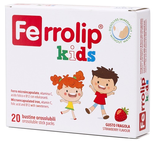 FERROLIP KIDS 20 BUSTINE - Farmacia Murachelli Di Putelli dr. Giovanni