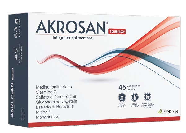 AKROSAN 45 COMPRESSE - Farmacia Murachelli Di Putelli dr. Giovanni