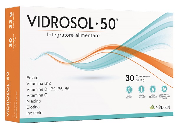 VIDROSOL 50 30 COMPRESSE - Farmacia Murachelli Di Putelli dr. Giovanni