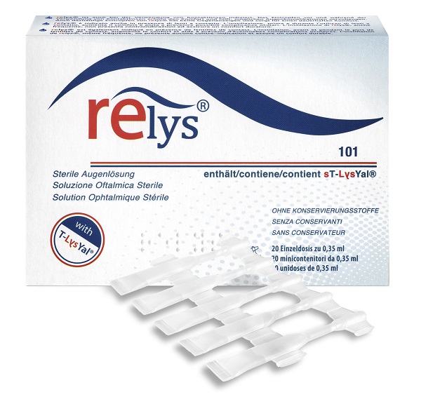 RELYS MONODOSE SOLUZIONE OFTALMICA 20 MINICONTENITORI DA 0,35 ML SENZA CONSERVANTI - Farmacia Murachelli Di Putelli dr. Giovanni