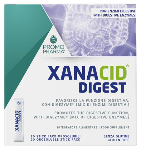 XANACID DIGEST 20 STICK - Farmacia Murachelli Di Putelli dr. Giovanni