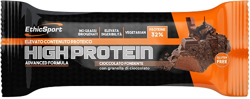 HIGH PROTEIN CIOCCOLATO BARRETTA PROTEICA 45 G - Farmacia Murachelli Di Putelli dr. Giovanni