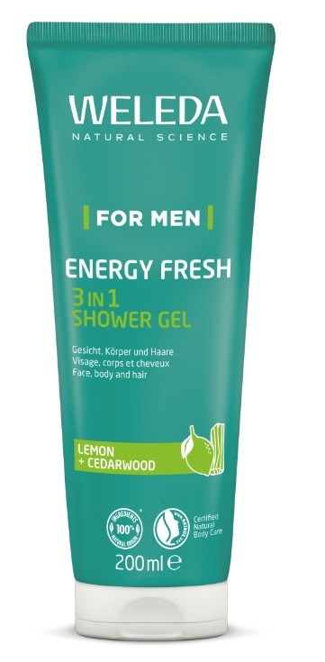 WELEDA FOR MEN ACTIVE FRESH 200 ML - Farmacia Murachelli Di Putelli dr. Giovanni