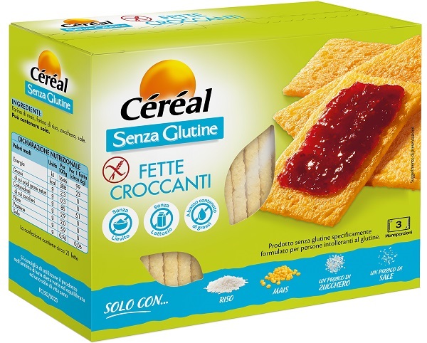 CEREAL FETTE CROCCANTI 3 MONOPORZIONI - Farmacia Murachelli Di Putelli dr. Giovanni