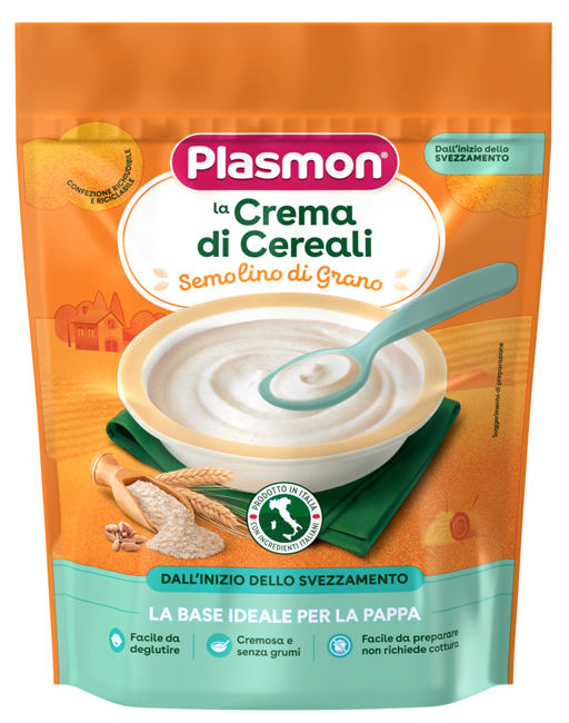 PLASMON CEREALI SEMOLINO DI GRANO 200 G - Farmacia Murachelli Di Putelli dr. Giovanni