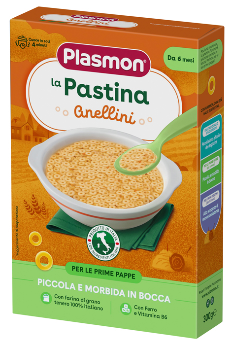 PLASMON PASTA ANELLINI 300 G - Farmacia Murachelli Di Putelli dr. Giovanni