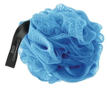 2EASY SHOWER BODY POUFS AZZURRO - Farmacia Murachelli Di Putelli dr. Giovanni