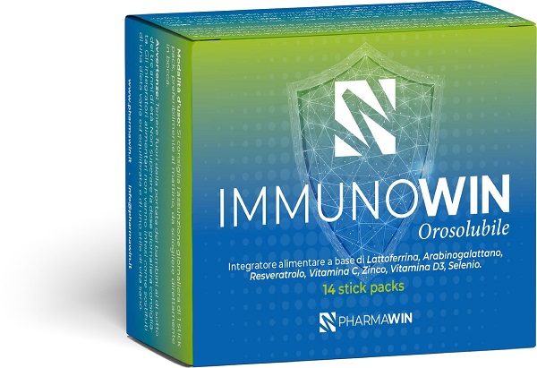 IMMUNOWIN 14 STICK PACKS DA 1,5 G SENZA GLUTINE SENZA LATTOSIO - Farmacia Murachelli Di Putelli dr. Giovanni