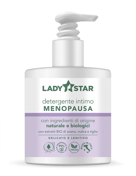LADYSTAR DETERGENTE INTIMO DONNA IN MENOPAUSA 300 ML - Farmacia Murachelli Di Putelli dr. Giovanni