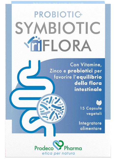 PROBIOTIC+ SYMBIOTIC RIFLORA 15 CAPSULE - Farmacia Murachelli Di Putelli dr. Giovanni