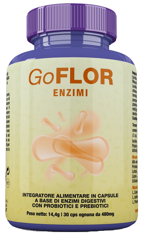 GOFLOR ENZIMI 30 CAPSULE - Farmacia Murachelli Di Putelli dr. Giovanni