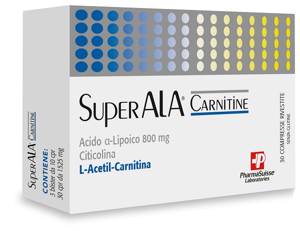 SUPERALA CARNITINE 30 COMPRESSE - Farmacia Murachelli Di Putelli dr. Giovanni
