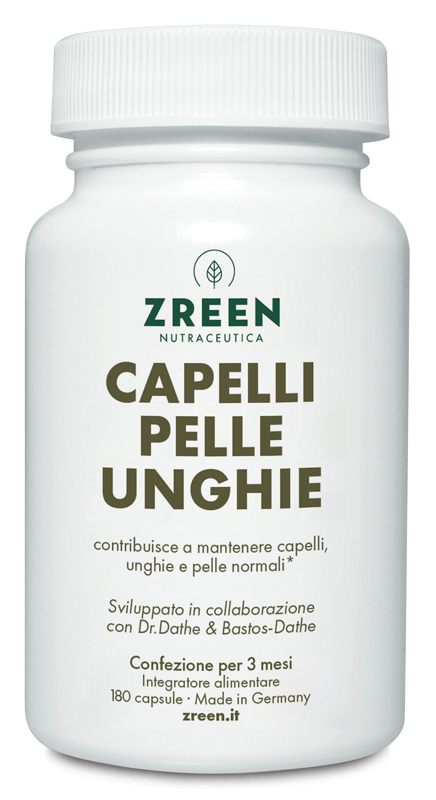 ZREEN CAPELLI PELLE UNGHIE 180 CAPSULE - Farmacia Murachelli Di Putelli dr. Giovanni