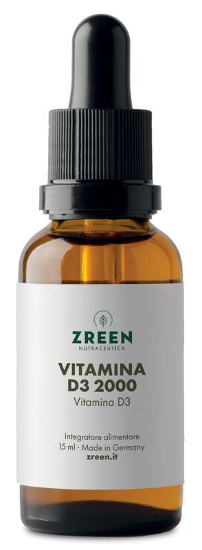 ZREEN VITAMINA D3 2000 15 ML - Farmacia Murachelli Di Putelli dr. Giovanni