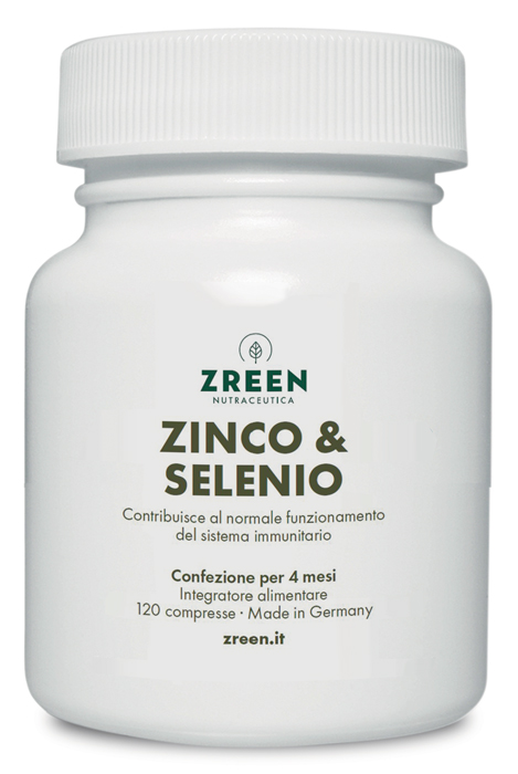 ZREEN ZINCO & SELENIO 120 COMPRESSE - Farmacia Murachelli Di Putelli dr. Giovanni