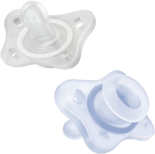 CHICCO GOMMOTTO MINI AZZURRO 0-2M 2 PEZZI - Farmacia Murachelli Di Putelli dr. Giovanni