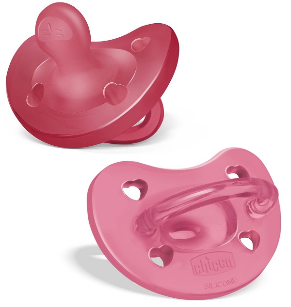 CHICCO GOMMOTTO SILICONE ROSA 16-36 MESI 2 PEZZI - Farmacia Murachelli Di Putelli dr. Giovanni