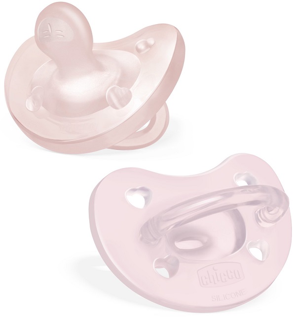 CHICCO GOMMOTTO SILICONE ROSA 2-6 MESI 2 PEZZI - Farmacia Murachelli Di Putelli dr. Giovanni