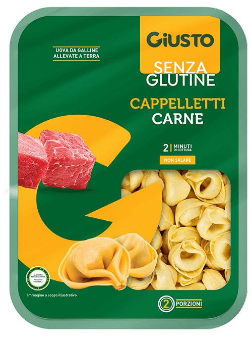 GIUSTO SENZA GLUTINE CAPPELLETTI DI CARNE 250 G - Farmacia Murachelli Di Putelli dr. Giovanni