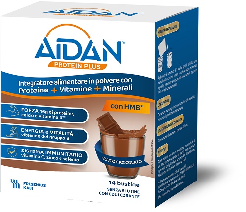 AIDAN PROTEIN PLUS CIOCCOLATO 14 BUSTINE - Farmacia Murachelli Di Putelli dr. Giovanni