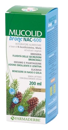 MUCOLID BRONC NAC 600 200 ML - Farmacia Murachelli Di Putelli dr. Giovanni