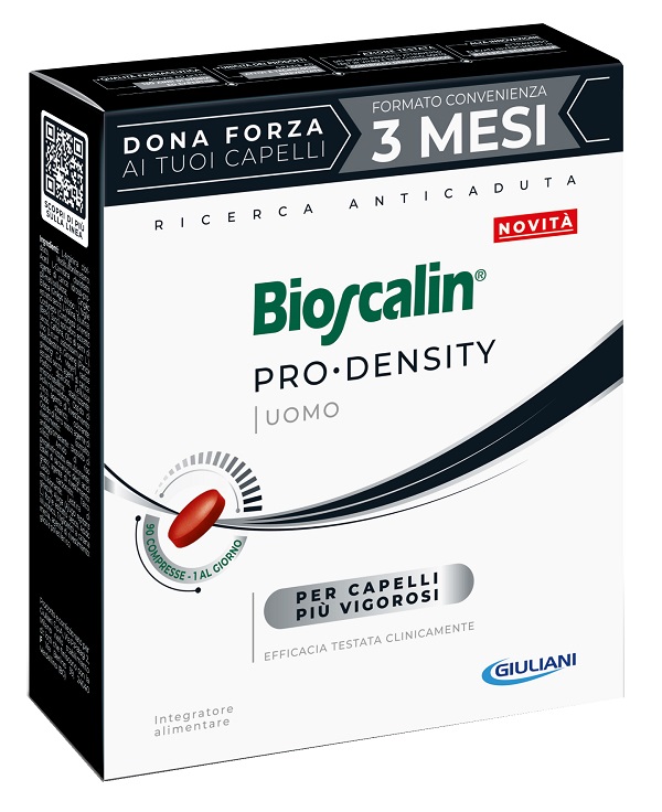 BIOSCALIN PRO DENSITY UOMO 90 COMPRESSE - Farmacia Murachelli Di Putelli dr. Giovanni