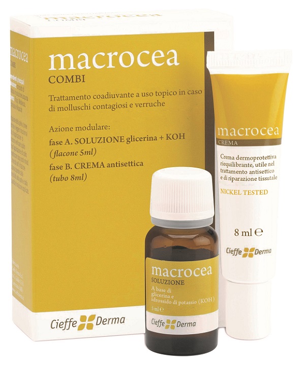 MACROCEA COMBI SOLUZIONE 5 ML + CREMA 8 ML - Farmacia Murachelli Di Putelli dr. Giovanni