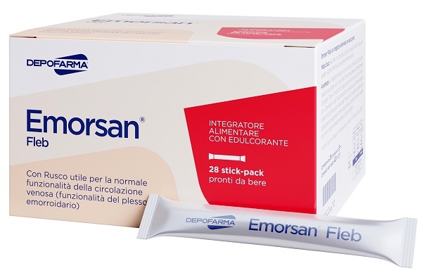 EMORSAN FLEB 28 STICK DA 15 ML - Farmacia Murachelli Di Putelli dr. Giovanni