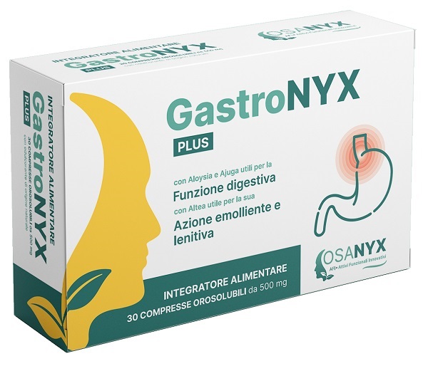 GASTRONYX PLUS 30 COMPRESSE OROSOLUBILI - Farmacia Murachelli Di Putelli dr. Giovanni