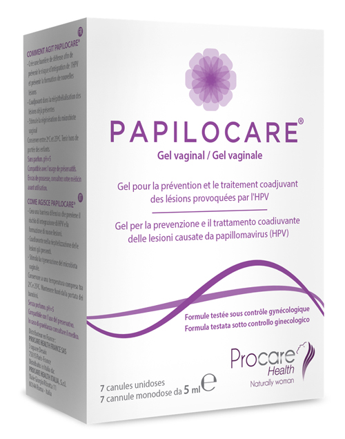 PAPILOCARE GEL VAGINALE 7 CANNULE MONODOSE X 5 ML - Farmacia Murachelli Di Putelli dr. Giovanni