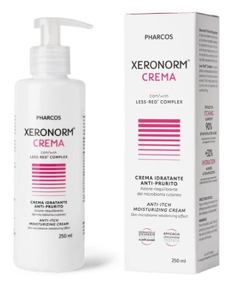 XERONORM PRX PHARCOS 250 ML CREMA ANTIPRURITO PELLI TENDENZA ATOPICA - Farmacia Murachelli Di Putelli dr. Giovanni
