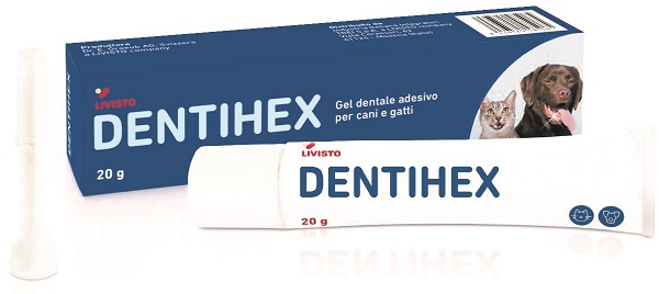DENTIHEX GEL DENTALE ADESIVO PER CANI E GATTI 20 G - Farmacia Murachelli Di Putelli dr. Giovanni