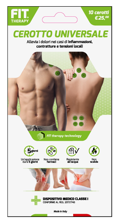 FIT THERAPY CEROTTO UNIVERSALE 10 PEZZI - Farmacia Murachelli Di Putelli dr. Giovanni