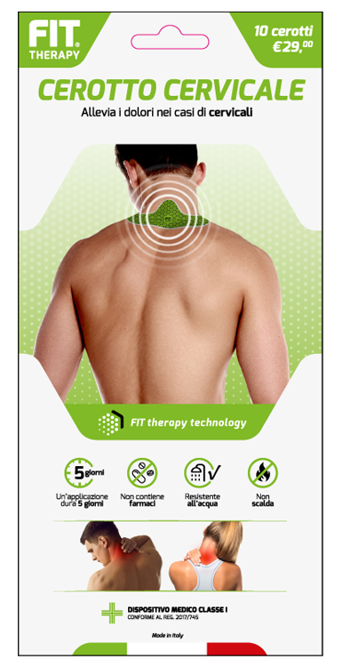 FIT THERAPY CEROTTO CERVICALE 10 PEZZI - Farmacia Murachelli Di Putelli dr. Giovanni